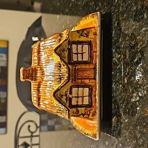 1940's Price Brothers England Pottery Cottage Ware Covered Dish - Butter Cheese